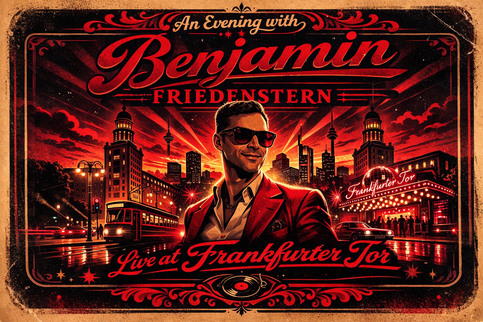 An Evening with Benjamin Friedenstern – Live at Frankfurter Tor